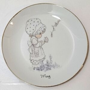 Precious Moments Months of the Year Plates - May